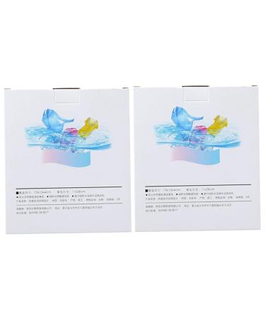 Yardwe 48 Pcs Color Paper Grabber Stain Paper for Clothes Laundry Products Clothes Color Dye Catcher Clothes Stain Remover Spot Cleaner Home Laundry Washing Paper Wash and Care Confetti As Shownx2pcs mediumx2pcs