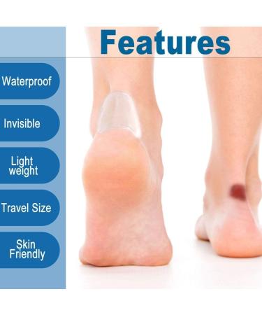 16ct Gel Blister Bandages - Water Resistant Hydrocolloid Adhesive for Foot Toe & Heel Blister Prevention & Recovery - Buy Online on GoSupps.com