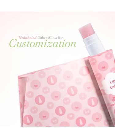 Lip Balm Bulk Unlabeled - Made in USA Bulk Chapstick - Natural Ingredients Vitamin E Shea Butter - Custom Chapstick Bulk For Party & Wedding Favors (100 Count Peppermint) - Buy Online on GoSupps.com