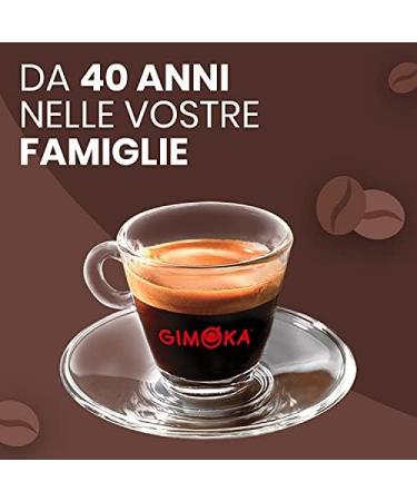 Gimoka Intenso Blend Intensity 12-100 Capsules - Compatible with Lavazza* Blue* brand coffee machines - Made in Italy - Buy Online on GoSupps.com
