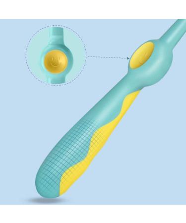 Soft Micro Nano Toothbrush for Kids - 10 000 Bristles | Portable 2-Pack Gift for Ages 1-12 | International Shipping Available - Buy Online on GoSupps.com