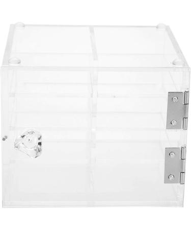 Eyelash Storage Box Eyelashes Extension Supply Transparent Acrylic Makeup Cosmetic Case 8 Layers False Eyelashes Extension Makeup Box - Buy Online on GoSupps.com