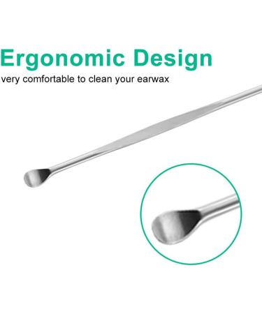 PENCHEN 6PCS Stainless Steel Ear Wax Removal Kit - Ear Pick Cleaner Tool Set for Ear Care Cleaning - Buy Online on GoSupps.com