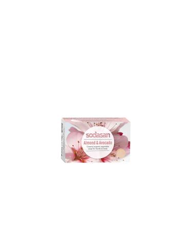 Sodasan Organic Cream Soap - Almond 100g - PRAs19002