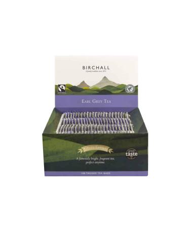 Birchall Earl Grey Tea 100 Tagged Tea Bags