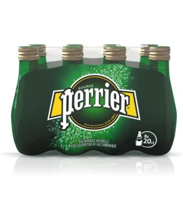 PERRIER - Sparkling Natural Mineral Water 8X20Cl - Unit Price - Buy Online on GoSupps.com