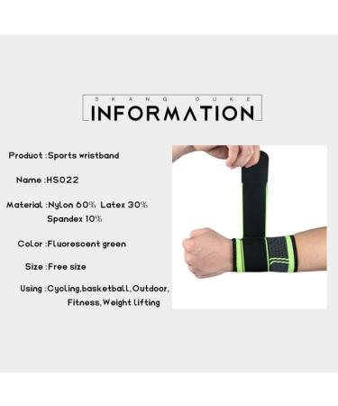 EXCEART Sports Wristband & Carpal Tunnel Support - Arm Sweatbands for Working Out Nylon Brace & Hand Support Strap - Buy Online on GoSupps.com