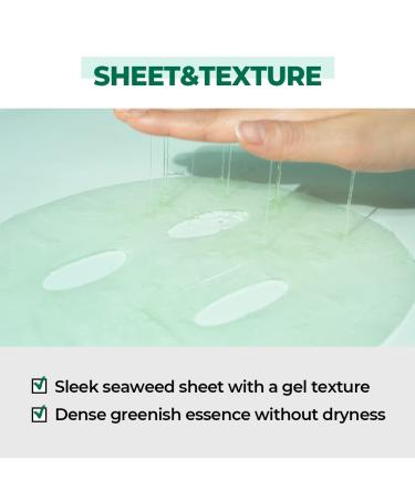 Numbuzin No.1 Dewy Glow Spa Sheet Mask - 4 Puffy Face Forest Masks | Korean Skin Care - Buy Online on GoSupps.com