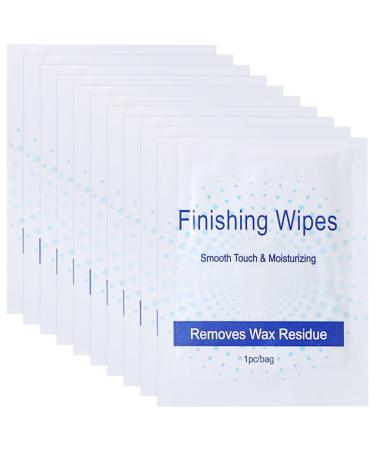 Minkissy 50 pieces of wax removal towels wax remover body wax cleaning towels individually packaged oil towels after growing finishing cloths wax earning accessories for home salon