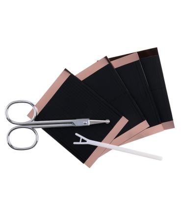 minkissy 1 Set Beauty Stickers Women Eyelid Pastes Women Eyelid Stick Strips Invisible Eyelid Strips Beautify Eye Sticker Eyeliner Eyelid Lift Strips Natural Woman Fiber Strip Eye Shadow