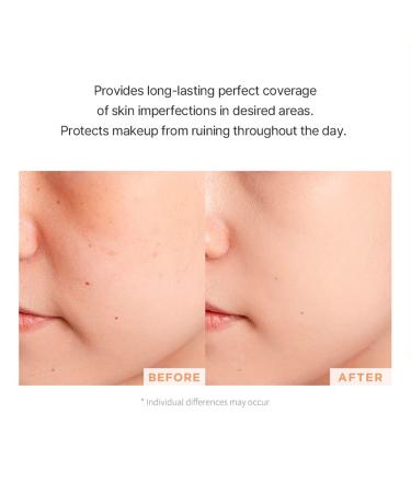 IM UNNY Full Cover Up Tip Concealer SPF30PA++ 7.5g (Natural Beige) - Waterproof Liquid Concealer for Dark Circles, Trouble Skin, Blemishes, Acne | K-Beauty Makeup - Buy Online on GoSupps.com