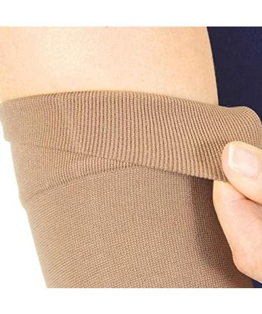 Buy Women's 15-20 mmHg Long Arm Sleeve - Large Beige | Optimal Compression for Comfort & Support - Buy Online on GoSupps.com