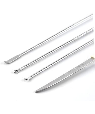 Stainless Steel Ear Cleaning Tool Set - Ear Scoop, Pick, Spoon - Buy Online on GoSupps.com