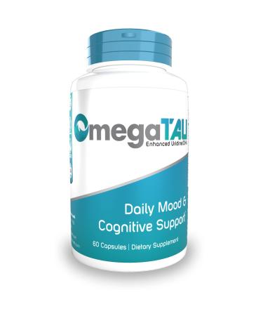 Nootropics Depot OmegaTAU Capsules | Enhanced Uridine + DHA 60 Count (Pack of 1)