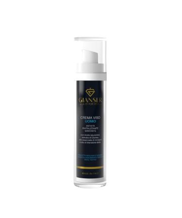 GIANSER just for men - ANTI-AGING FACE CREAM FOR MEN - with HYALURON Visibly reduces deep wrinkles and effectively firms your skin 50 ml