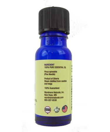 Wyndmere Pine Needle Essential Oil - 100% Pure Therapeutic Quality - 10ml Diffuser Oil - Made in USA - International Shipping Available - Buy Online on GoSupps.com