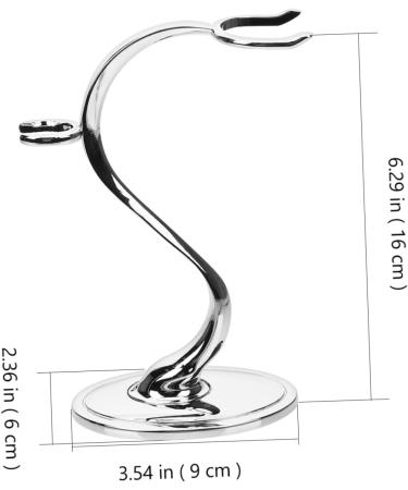 Beaupretty 4-Piece Razor Holder Set for Men - Stylish Razor and Brush Stand for Optimal Storage | Zinc Alloy Design - Buy Online on GoSupps.com