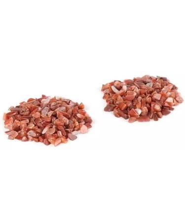 Natural Crystals and Stones 7mm-13mm Natural Polished Red Quartz Crystal Gravel Stone for 100g for Decoration kaixun - Buy Online on GoSupps.com