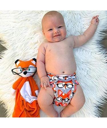 ALVABABY Mother's Day Cloth Diapers | One Size Adjustable & Reusable | 6 Pack + 12 Inserts | Baby Girls & Boys | Color 48 - Buy Online on GoSupps.com