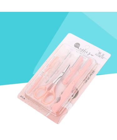 FRCOLOR Eyebrow Trimmer Kit - 15pcs Folding Scissors & Tools for Women | Perfect Eyebrow Grooming Set - Buy Online on GoSupps.com
