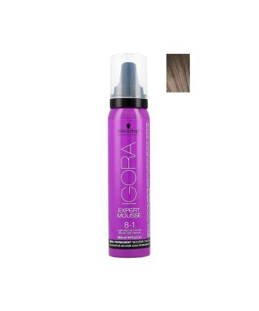 Schwarzkopf IGORA Expert Mousse 8-1 Light Blonde Cendr | 100 ml - Premium Hair Color for International Shipping - Buy Online on GoSupps.com