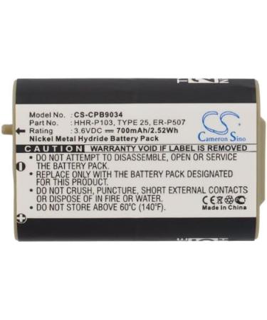 3.6V 700mAh Battery Replacement for D5772 | Quality Rechargeable Battery for D-5702 & D5702 Devices - Buy Online on GoSupps.com