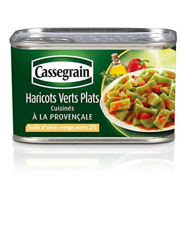 CASSEGRAIN - Haricots Verts Plats La Provencale 375G - Lot De 3