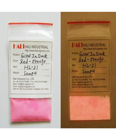 Luminous Powder photoluminescent Powder Glow in Dark Pigment Color:Yellow lot 50gram Item:HLD-705 ing widely Used - (Color: HLD-21)