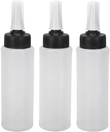 Dioche Hair Color Applicator Bottle Refillable Hair Salon Squeeze Bottle with Cover for Hair Care - Buy Online on GoSupps.com