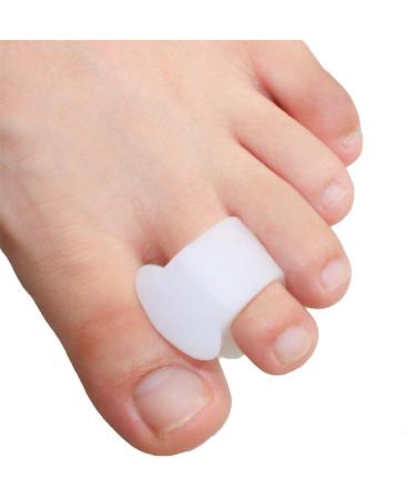 Feifanshop Toe Stretcher - 4x Gel Toe Spreader for Bunion Correction Overlapping Toes & Hammer Toes Relief - Buy Online on GoSupps.com
