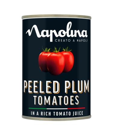 MASNapolina Peeled Plum Tomatoes 400g-Food