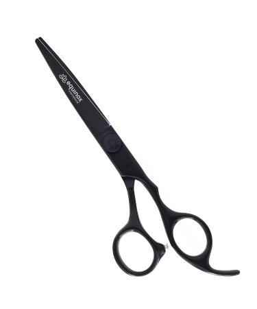 Equinox International Professional Razor from the Edge Series cutting edge in hairdressing quality 16.5 cm total length with fine adjustment by tensioning screw made of Japanese stainless steel black - Buy Online on GoSupps.com