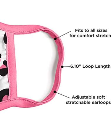 Yliquor 1PC Printed Cotton Facial Covering Washable Face Protection Breathable Cute Cartoon Face Bandanas Anti-Haze Dustproof for Kids (1 PC A) - Buy Online on GoSupps.com