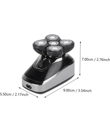 5-in-1 USB Rechargeable Electric Razor & Trimmer for Men - Versatile Shaving Set with Facial Shaver & Hair Clipper - Buy Online on GoSupps.com