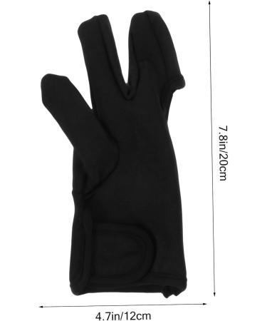 FRCOLOR 3pcs Hairdressing Gloves Heat Gloves Hair Styling Hair Curling Cotton Gloves Modeling Hair Curler - Buy Online on GoSupps.com