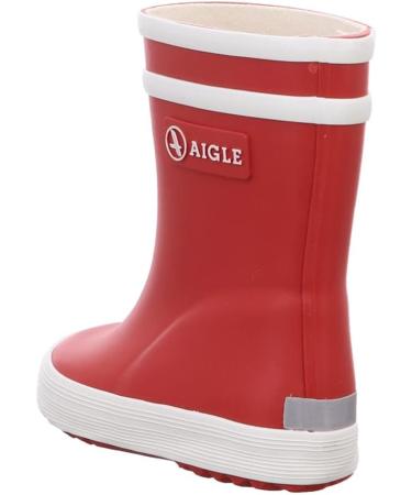 Aigle Unisex Kid's Baby Flac Wellington Boots 3.5 UK Child - Red Rouge - New 001 - Buy Online on GoSupps.com