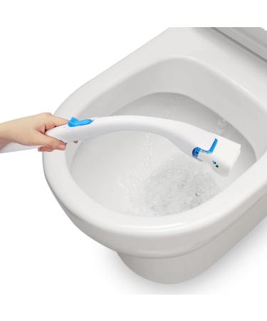 Disposable Toilet Bowl Brush Toilet Cleaning System Toilet Cleaning System Starter Kit Replaceable Concentrated Detergent Head Bathroom Disinfecting Toiletwand - Buy Online on GoSupps.com