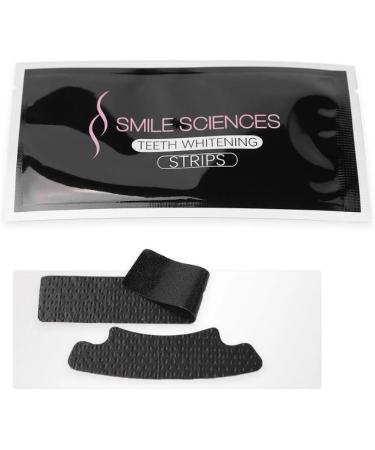 Smile Sciences Gel Infused Charcoal Whitening Strips - Remove Stains at Home - Safe & Effective Teeth Treatment (14 Strips) - Buy Online on GoSupps.com