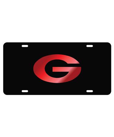 Craftique University of Georgia License Plates Black