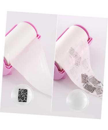 minkissy Nail Stamping Plates Manicures Tools Nail Polish Tools Nail Art Stamper Nail Beauty Tools Diy Nail Stamper Stamping Nail Polish Nail Polish Stamp Kit Cosmetic Nail Supplies 11.5X6CM Pink - Buy Online on GoSupps.com