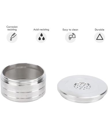 Kit de Capsules de caf R utilisables Dosette de caf R utilisable en Acier Inoxydable pour Machine caf Facile Nettoyer Go t personnalis (avec filtres en papier Brosse Cuill re Avec Filtres en Papier Brosse Cuill re Presse - Buy Online on GoSupps.com