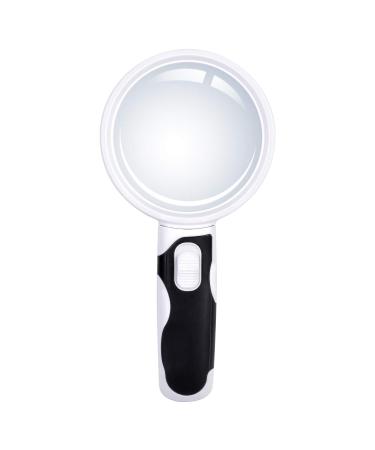 Amazon Basics Magnifying Glass with Light   2-lens  5X 10X  LED Illuminated 2 Lens - Buy Online on GoSupps.com