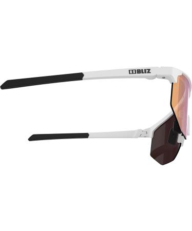 Buy Bliz Hero Sports Glasses - Matte White-Brown with Pink Multi for Ultimate Performance | International Shipping Available - Buy Online on GoSupps.com