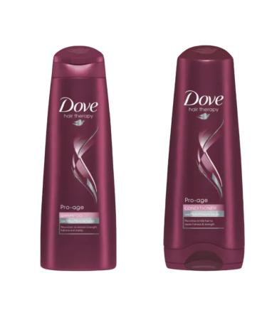 Dove Pro Age Hair Therapy - Shampoo (250 ml) & Conditioner (200 ml) by Dove Pro-Age
