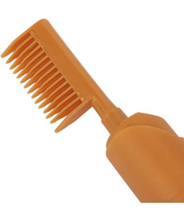 Hair Dye Bottle 110ml Hair Dye Bottle With Comb and Graduated Scale Root Comb Applicator Bottle Graduated Scale for Home Barber Shop Scalp Treatment - Buy Online on GoSupps.com