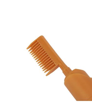 110ml Hair Color Oiling Bottle Root Comb Applicator - Safe & Environmentally Friendly | Squeeze Applicator with Dots for Hair Coloring & Oiling Care - Buy Online on GoSupps.com