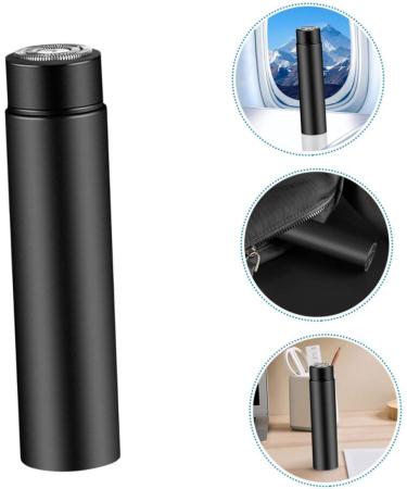 Angoily Electric Shaver Set for Men 3 Pcs Black | Portable Travel Supplies | Ideal Holiday Gift - Buy Online on GoSupps.com