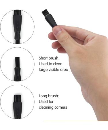 30 PCs Razor Brush - Efficient Cleaning Brush for Men & Women's Shavers | Remove Bar Remains & Dust | Plastic Razor Replacement Brush - Buy Online on GoSupps.com