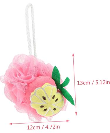 Hemoton 5pcs Ball Shower Scrubber - Soft Bathing Sponge & Exfoliating Tool for Body Cleanse - Perfect for Bath Tub - Nylon Bath Products - Buy Online on GoSupps.com