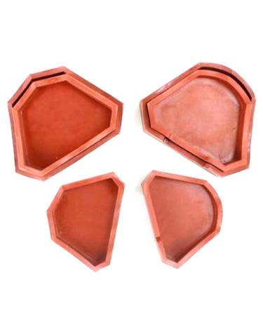 SoHome Dental Lab Silicone Plaster Model Former Base Molds Mould Tray - 6 Piece Set - Buy Online on GoSupps.com